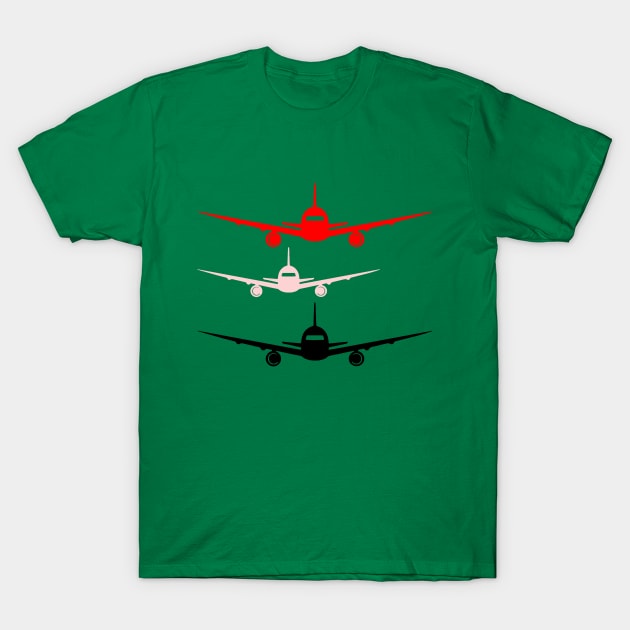 Phonetic Airplane Pilot T-Shirt by antyadita